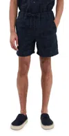 Oas Night Lagoon Terry 5.5 Shorts In Blue