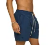 Oas Nylon Relaxed Fit 4.7 Swim Trunks In Blue