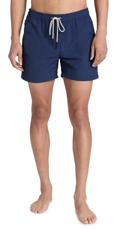Oas Nylon Swim Shorts 5 Navy