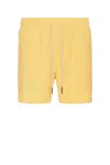 Oas Nylon Swim Shorts In Yellow