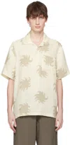 Oas Hazel Ember Girona Linen Shirt In White