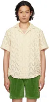 Oas Off-white Atlas Cuba Crochet Shirt In Offwhite