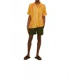 Oas Orangina Viscose Shirt In Orange In Yellow