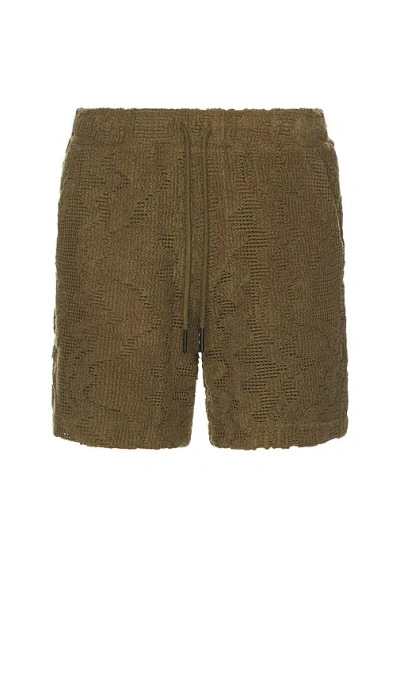 OAS PINE VERVE CROCHET SHORTS