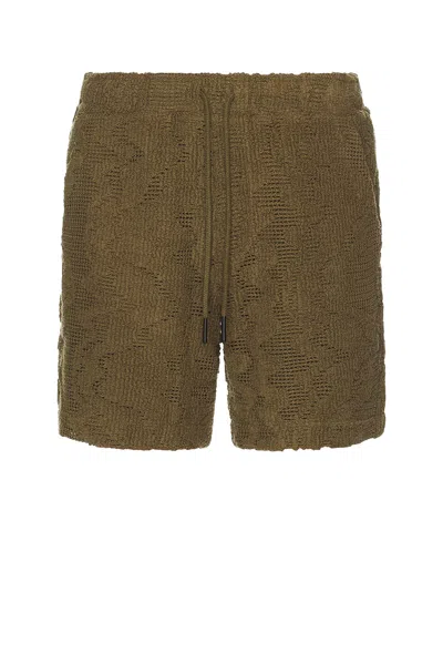 OAS PINE VERVE CROCHET SHORTS