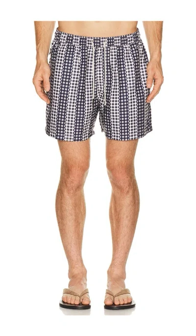 Oas Regalia Swim Shorts In Blue