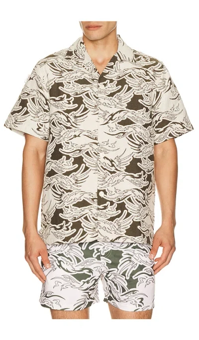 Oas Rogue Cuba Shirt In Neutral
