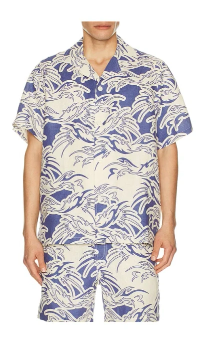 Oas Rouge Cuba Shirt In Multi