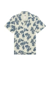 Oas Sail Contraste Cuba Terry Shirt In White