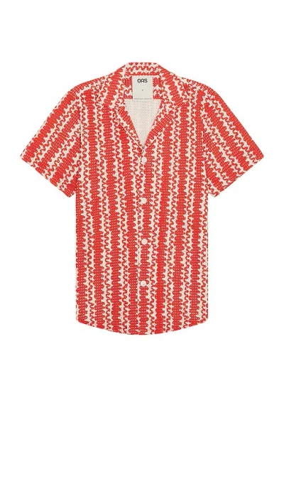 OAS SCRIBBLE CUBA NET SHIRT