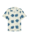 Oas Sky Ember Viscose Shirt In White