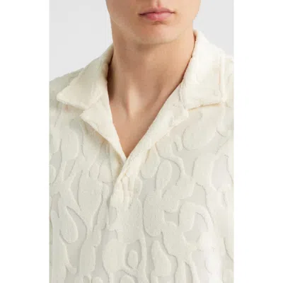 Oas Texture Terry Cloth Polo