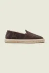 Oas Unisex Blossom Terry Espadrilles In Brown In Multi