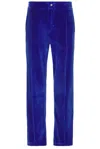 Oas Velour Pants In Azure