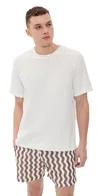 Oas White Terry Tee White In White