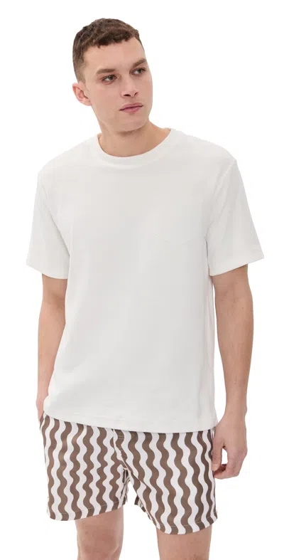 Oas White Terry Tee White