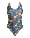 Oas One-piece Swimsuits In Blue
