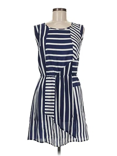 Pre-owned Oasis Casual Dress In Blue