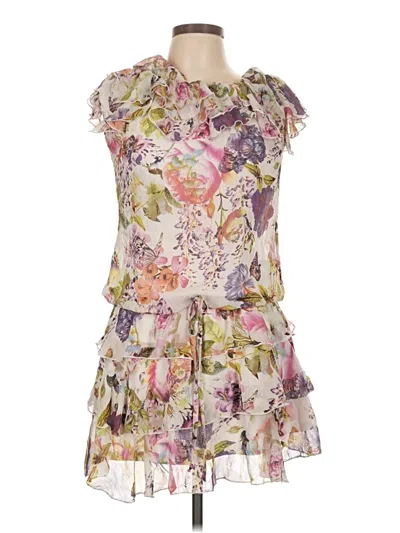Pre-owned Oasis Casual Dress In Purple