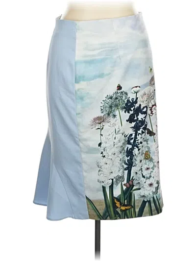 Pre-owned Oasis Casual Skirt In Blue