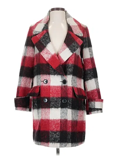 Pre-owned Oasis Coat In Red