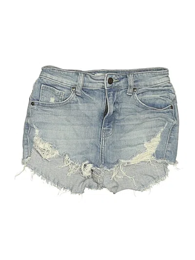 Pre-owned Oasis Denim Shorts In Blue