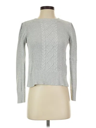 Pre-owned Oasis Long Sleeve Turtleneck In Silver