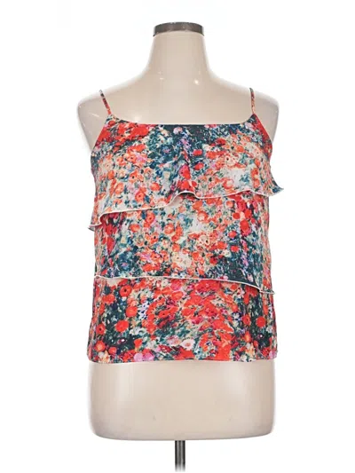 Pre-owned Oasis Sleeveless Blouse In Orange