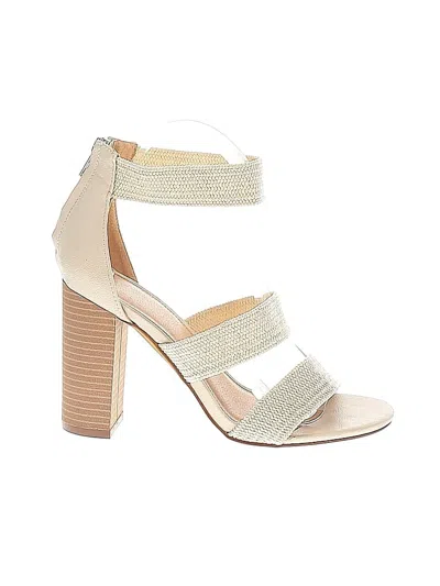 Pre-owned Oasis Society Heels In White