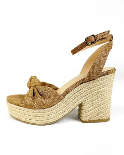 Oasis Society Mackenzie Espadrille Sandals In Brown