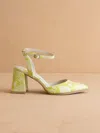 Oasis Society The Princess Women's Ankle Strap Heels In Lime