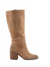 Oasis Society The Roxanne High Knee Western Bucket Boot In Latte