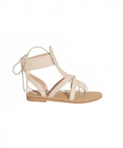 Oasis Society Women's Blaze Gladiator Sandal In Beige In Multi