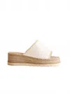 Oasis Society Women's Camila Espadrille Sandal In White In White