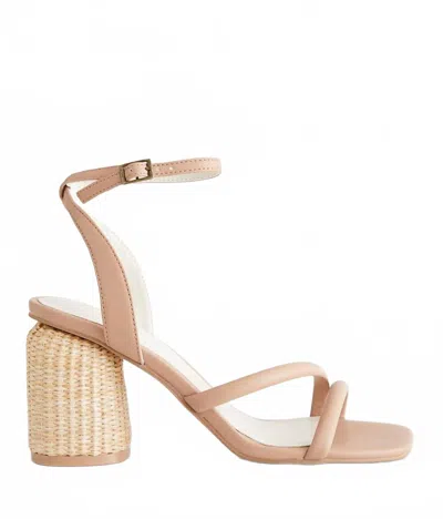 Oasis Society Women's Destiny Heels In Blush In Gold