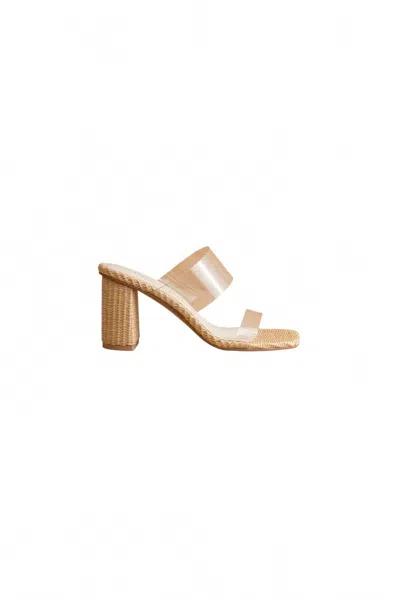 Oasis Society Women's Francee Sandals In Raffia In Pink