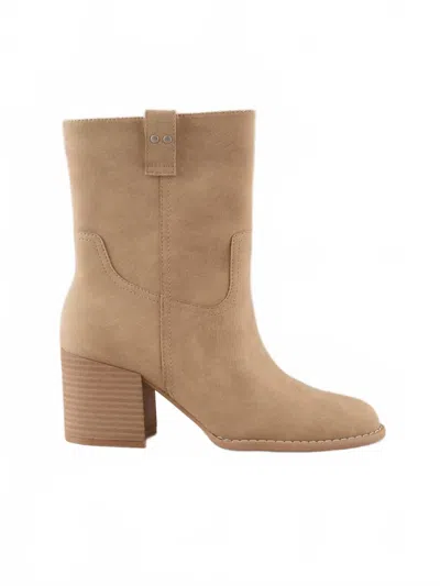 Oasis Society Women's Jennie Classic Heeled Everyday Bootie In Khaki In Brown