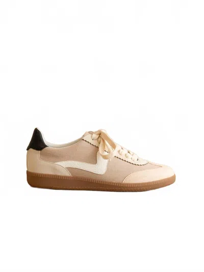 Oasis Society Women's Kyla Classic Low Top Sneakers In Almond In Pink