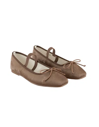 Oasis Society Women's London Flats In Coffee In Beige