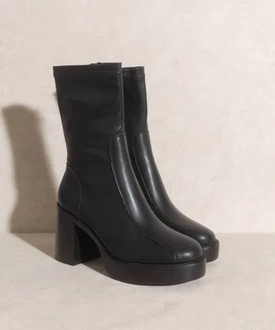 Oasis Society Women's The Josephine Boots In Black