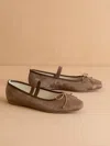 Oasis Society Women's London Ballet Pointe Flat In Coffee In Brown