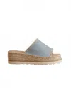 Oasis Society Women's Vista Espadrille Platform Sandal In Blue In Blue
