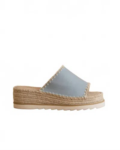 Oasis Society Women's Vista Espadrille Platform Sandal In Blue