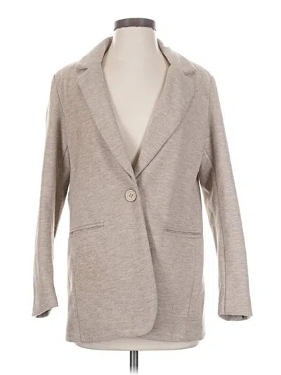 Pre-owned Oat Blazer Jacket In Gray