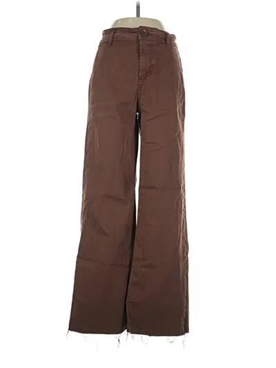 Pre-owned Oat Casual Pants In Brown