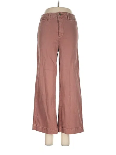 Pre-owned Oat Casual Pants In Brown