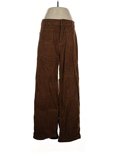 Pre-owned Oat Casual Pants In Brown