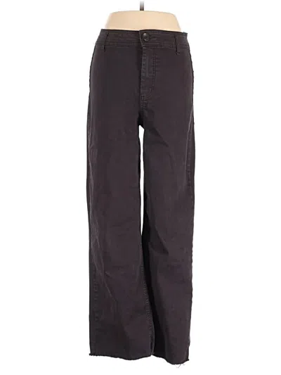 Pre-owned Oat Casual Pants In Gray
