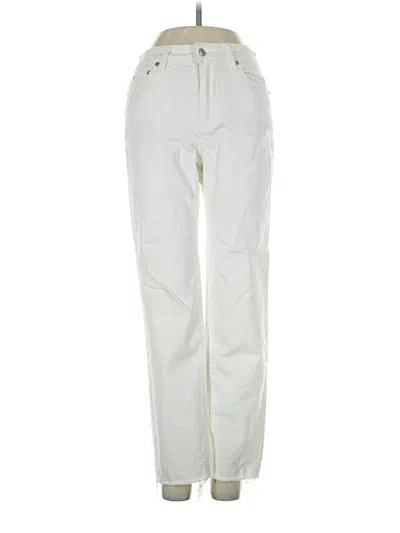 Pre-owned Oat Casual Pants In Ivory