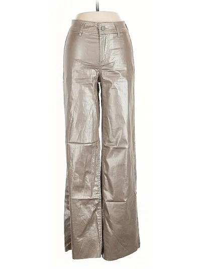 Pre-owned Oat Casual Pants In Silver